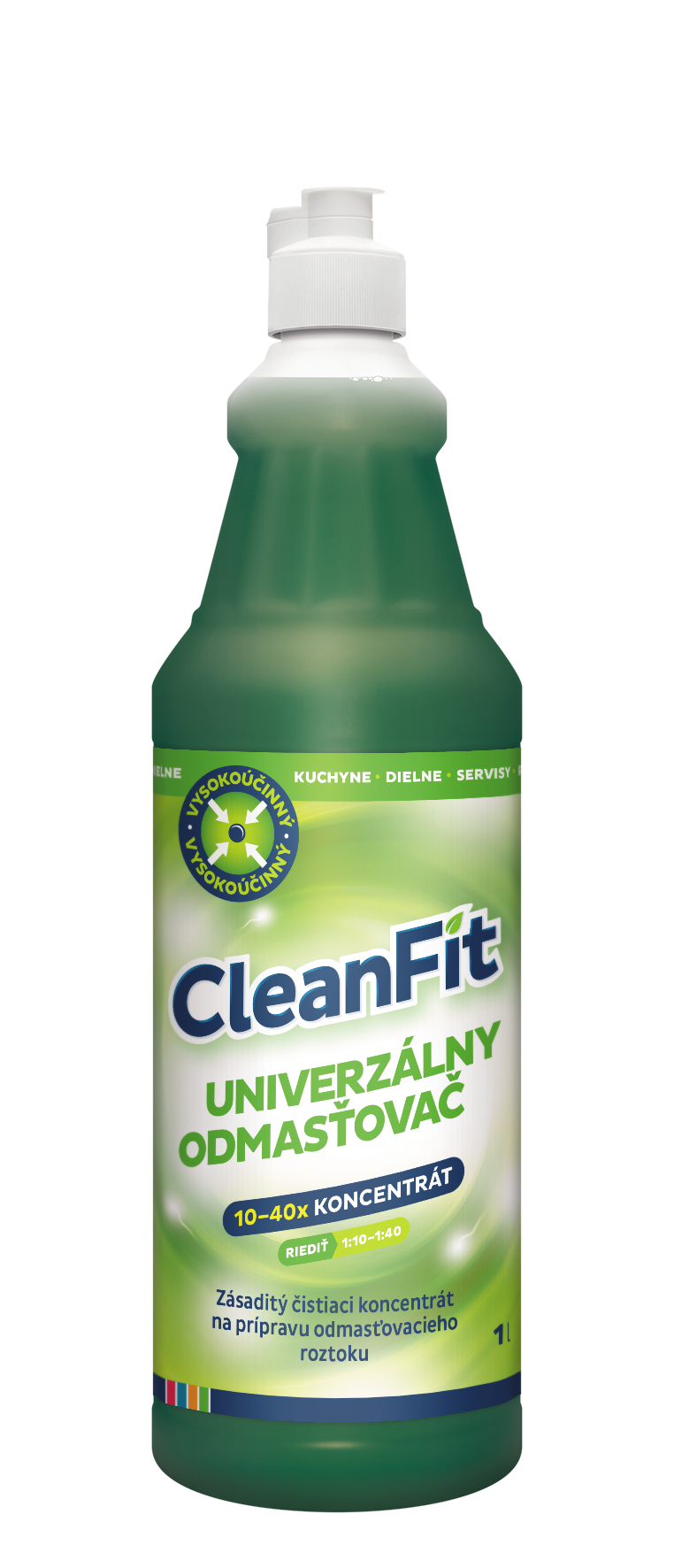 CleanFit univerzálny odmasťovač 1L