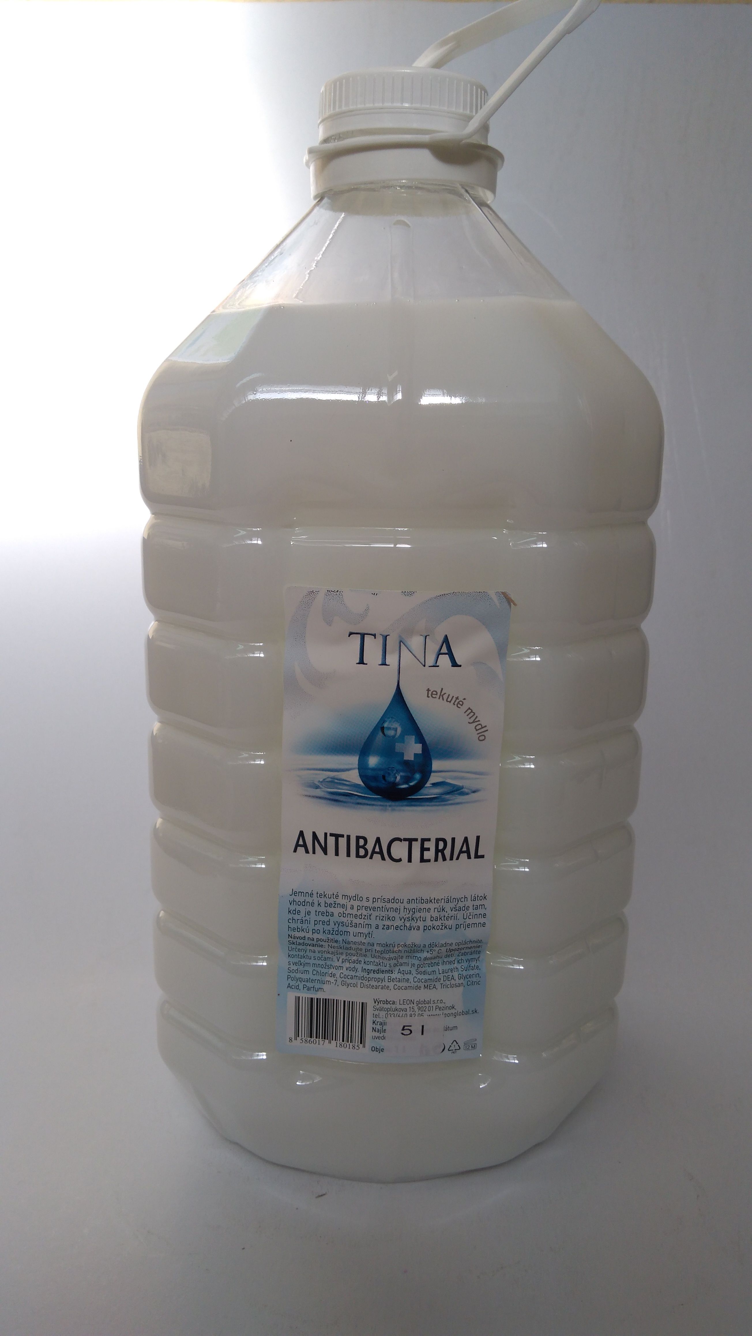 Tina 5 l tek.mydlo antibacterial