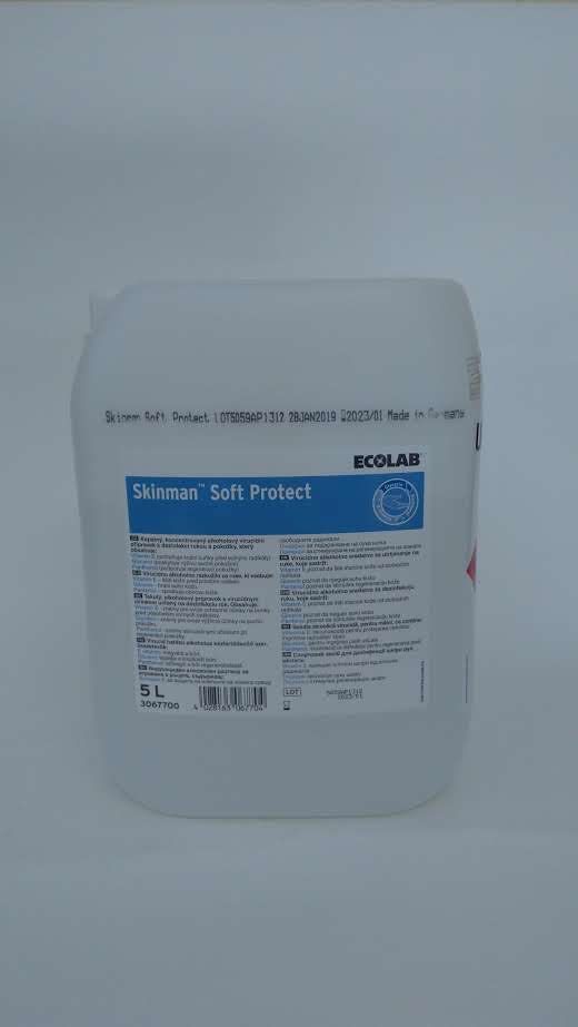 Skinman soft  PROTECT 5l alkoholová dezinf.rúk a pokožky
