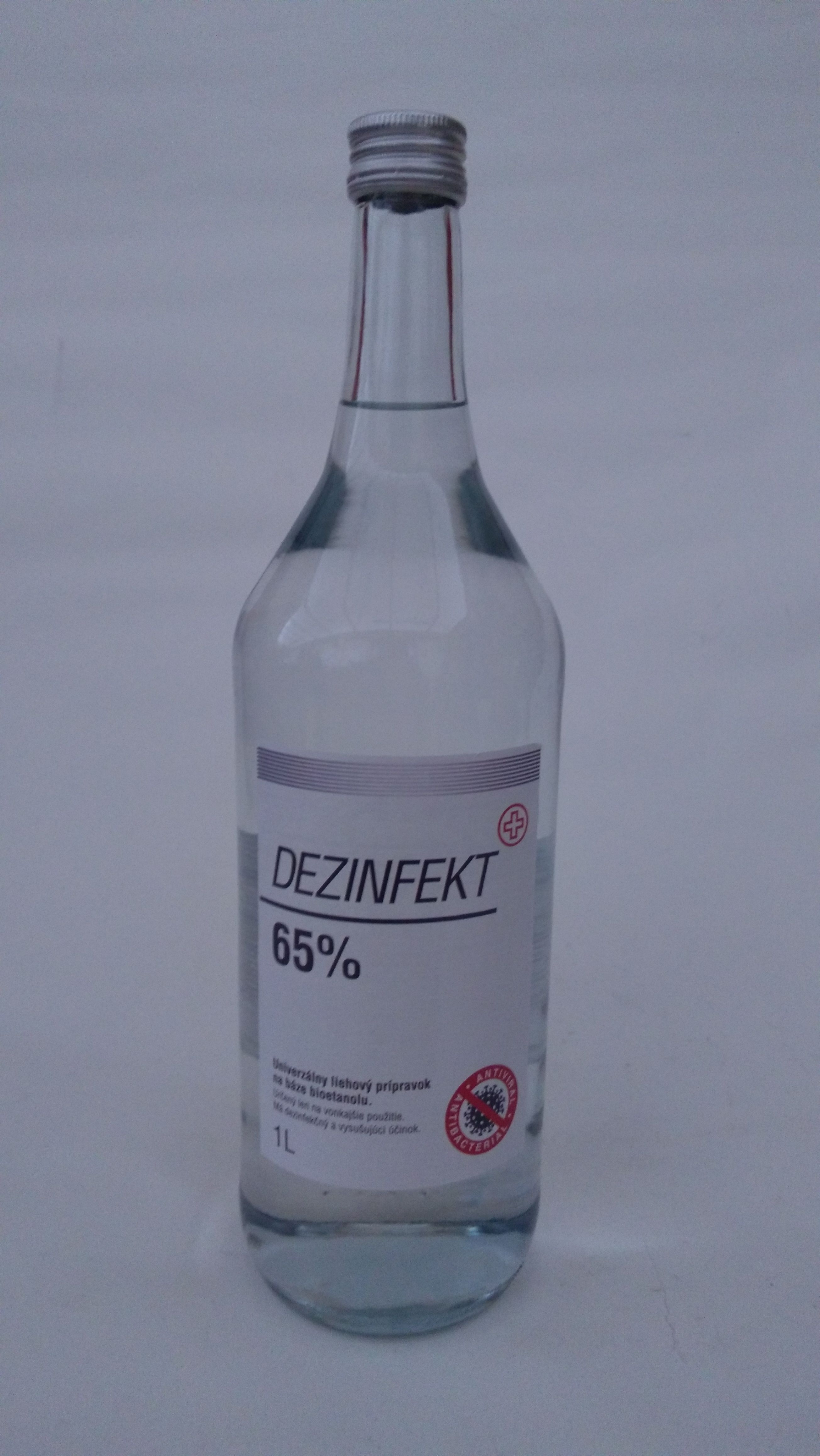 Dezinfekt 1L 65%  alkohol na dezinf.ploch