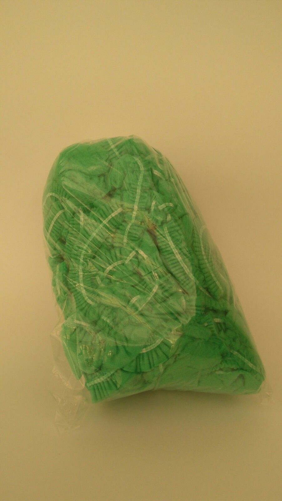 jednorazová čiapka lekarska obvod 52cm zelena 100ks