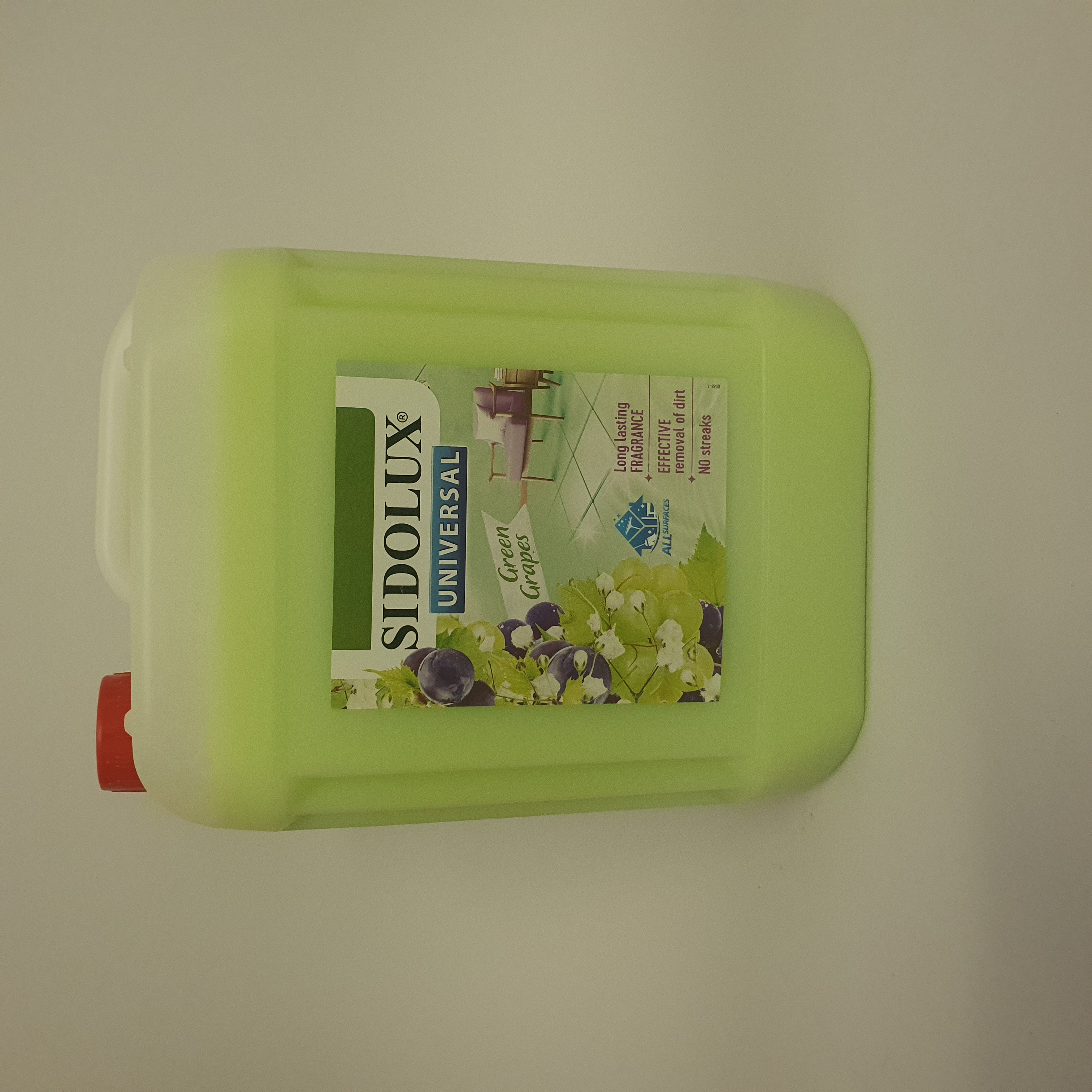 Sidolux 5L s vôňou  zelene hrozno na podlahy
