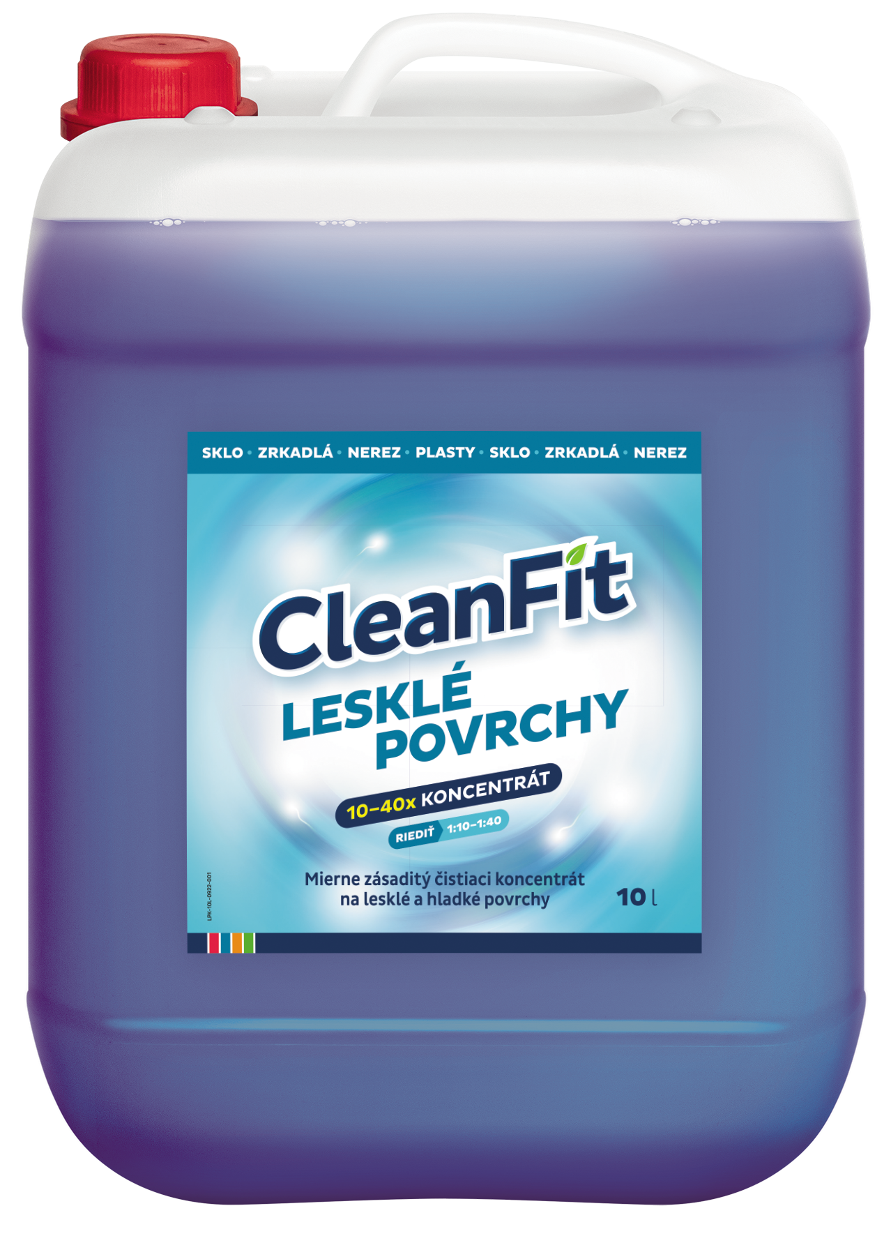 CleanFit na lesklé povrchy 10L