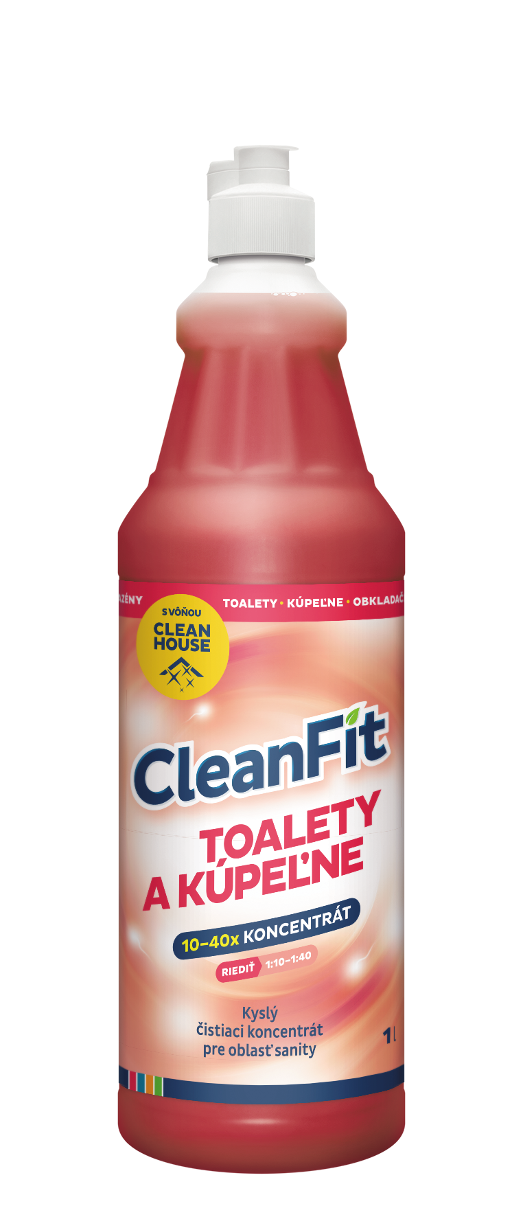 CleanFit na toalety a kúpeľne1L