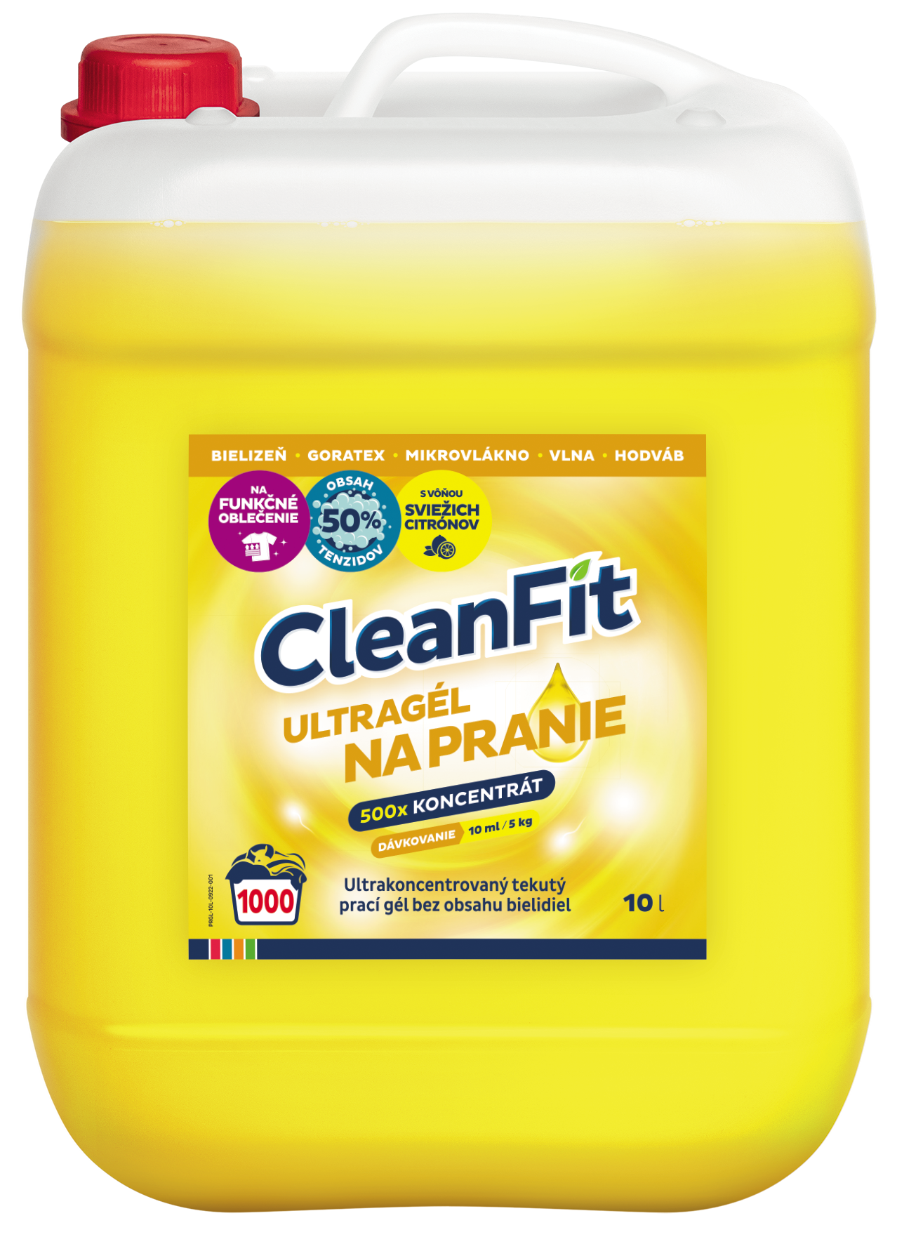 CleanFit ultragél na pranie 10L