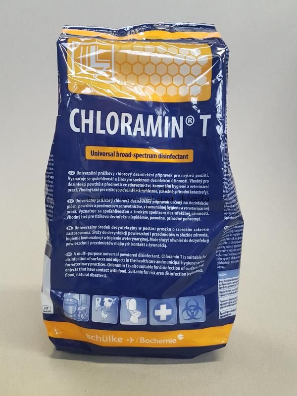 Chloramín T prášok na dezinfekciu 1kg sáčok